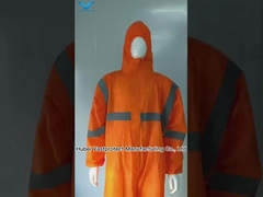 オレンジ色 SMS 56GSM タイベック 覆面 背筋 履き心地なし