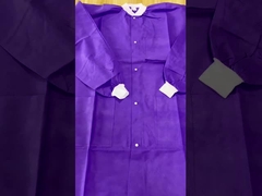 医療用歯科・看護用 ユニセックス用 保護用ポリプロピレンの非織物PP SMS用 単品ラボコート