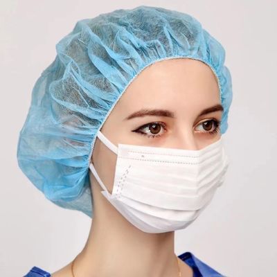 カスタマイズされた衛生外科看護師 ヘアネット 使い捨て PP SMS ブーファントキャップ
