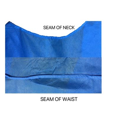 120 × 140cm SMS 隔離衣 耐久性軽量保護 CE 認証