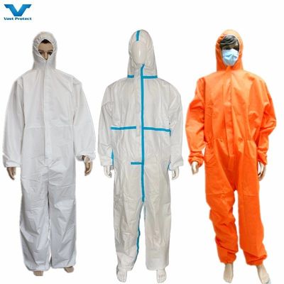 40Qあたり55000pcs 防護服 脱毛用 PP SMS マイクロポーラス コバーオール