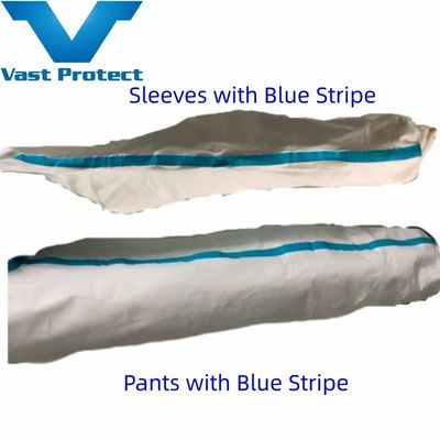 一回使用可能な白くシールされたシームマイクロフィルムカバー モデルNO.VASTPROTECT-604 一回使用可能な