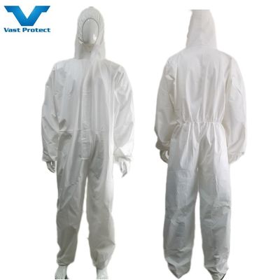 175 X 140cm 白色 弾性腕付き 単品 微孔型 コバーオール 十分な量
