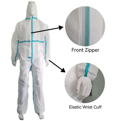 ワストプロテクト ノンウェブン 試料用 単品 隔離 服 1枚分
