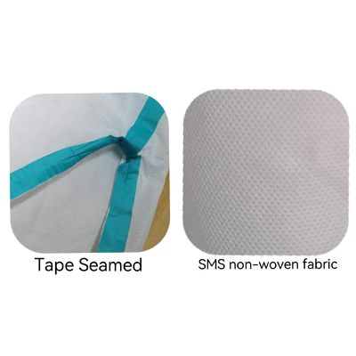 ワストプロテクト ノンウェブン 試料用 単品 隔離 服 1枚分