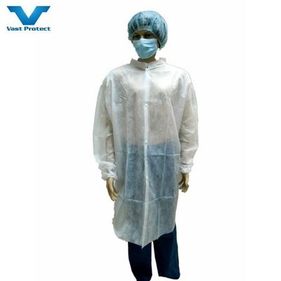 研究室用ウェア VPT-501 工業用CE 単身用非織物コート