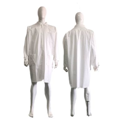 微孔型 織物のない 制服型 防水型 検査用 コート 医者 看護師 117 X 135cm