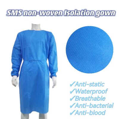 VASTPROTECT-501 一回使用可能な外科服 静的防止 透気隔離着物