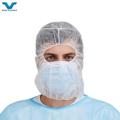 非織物 PP ニンジャ バラクラバ フード 保護用 60000 PCS / 日供給