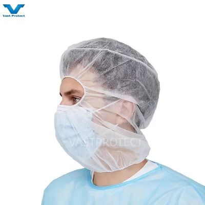 非織物 PP ニンジャ バラクラバ フード 保護用 60000 PCS / 日供給