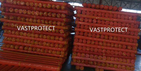 12 プライム *100 プライム オレンジ PE タールパウリン ロール カスタマイズオプション VASTPROTECT