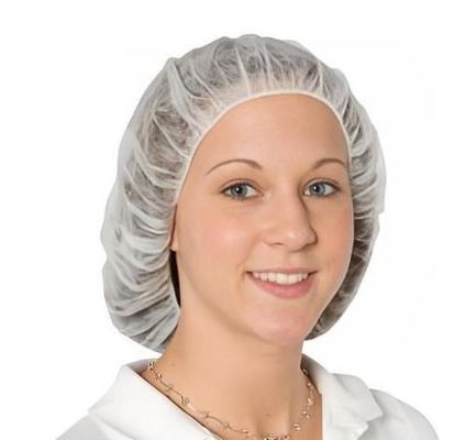ホワイト ブルー レッド ピンク ノンウェブン PP ヘア エラスティック ヘアネット 食品産業用 美容院 SPA
