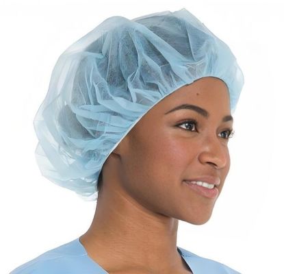 ホワイト ブルー レッド ピンク ノンウェブン PP ヘア エラスティック ヘアネット 食品産業用 美容院 SPA