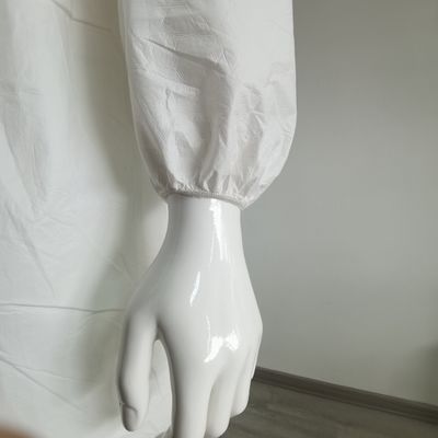 作業服 175*140cm 片置型 白色 微孔型 56GSM Tyvek 500 PPE スーツ チリ市場向け