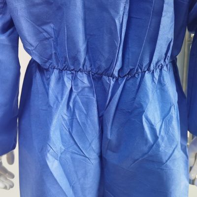 滅菌 防水型SMSカバー服とテープ付きシーム付きの使い捨て用危険品PPEキット
