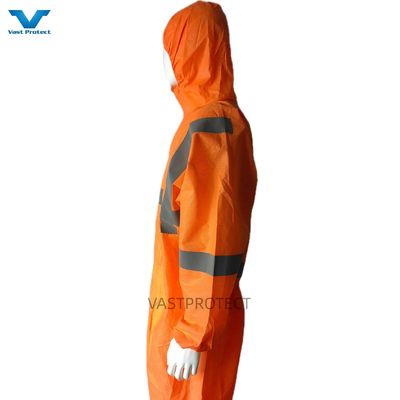 オレンジ オーダーメイド 保護服 オーストラリア 市場 PPE SMS 使い捨てカバーオール