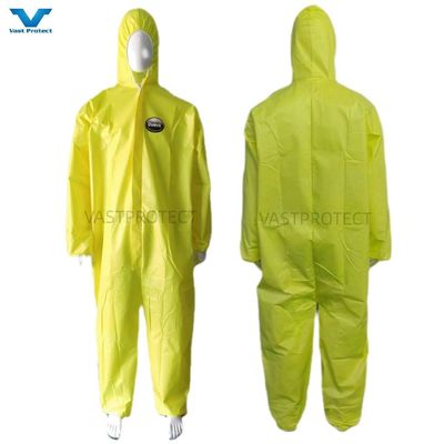 CE Cat 3 III Type 4/5/6 産業安全 PPE 非織物 SMS マイクロポローズ 使い捨て用 総合