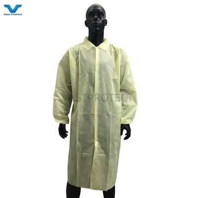 VPT601 117*135cm 産業用防護服用 単身用 PP ラボコート