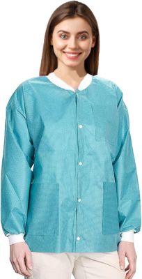 単品 実験用 ジャケット コート 32インチ 長 ヒップ 長さ 作業服 服 S-2XL 試料無料