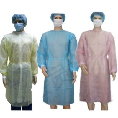 歯科病院の操作のための使い捨てピンクノンウェブンPP ステリルSMS隔離衣装