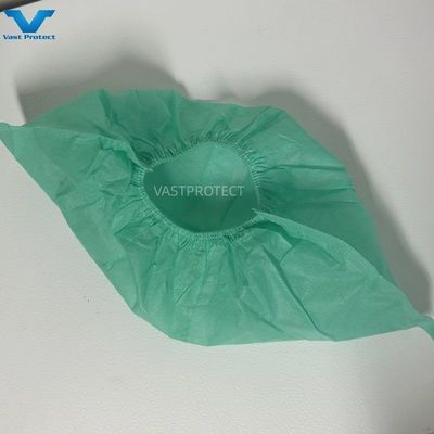 グラム 2-30g 弾性 工業用 OEM 使い捨て PP 耐久性 緑色 靴カバー スタイル 弾性