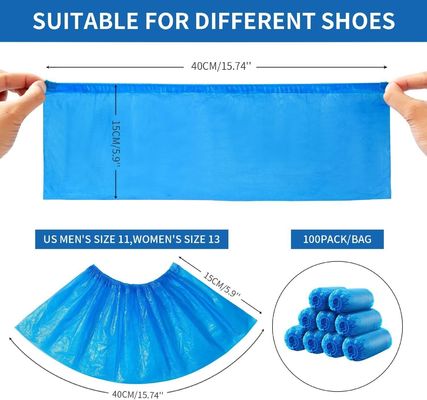 医療用外科用品のためのプロフェッショナルノンウェブンPPPECPE使い捨て靴カバー