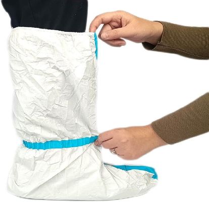 V208 PPE 産業用安全用 保護用 長い高い 使い捨て用 靴カバー