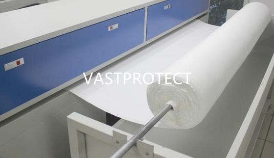 VPT0609 55% セルロース 45% ポリエステル 薄毛のないクリーンルーム用紙 ワイパー 防水