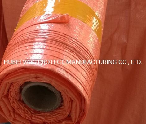 12 プライム オレンジ PE タンパウリン ロール 防水 遮光 耐久 耐用 材料