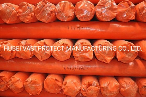 VASTPROTECT 12FT*100FT オレンジ色 PE タンパウリン ロール あなたの所有物を簡単に保護します